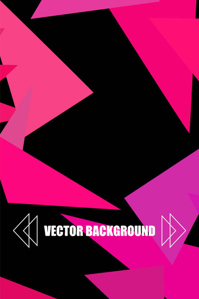 Geometric abstract polygonal background. The pattern in the style of origami, which consists of triangles. - Vecteur, image