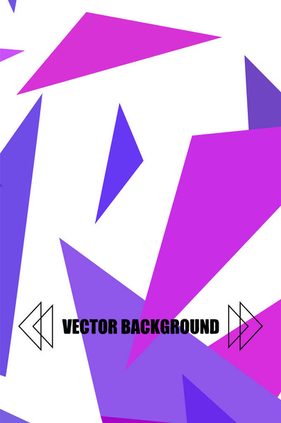 Geometric abstract polygonal background. The pattern in the style of origami, which consists of triangles. - Vektor, obrázek