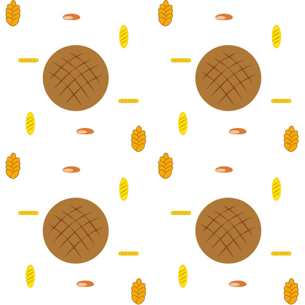 vector illustration of Bakery Product Food Collection - ベクター画像
