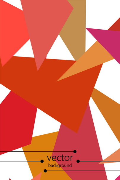 Abstrakti moderni poligonal tausta esite ja kannet, valmistettu geometrisia muotoja
. - Vektori, kuva