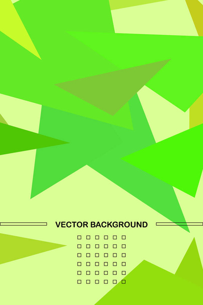 Abstract modern poligonal background for brochure and covers, made with geometrical shapes. - Вектор, зображення