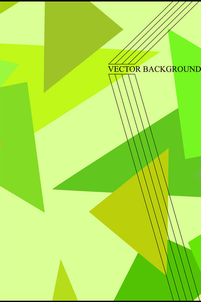 Abstract modern poligonal background for brochure and covers, made with geometrical shapes. - Vektor, kép