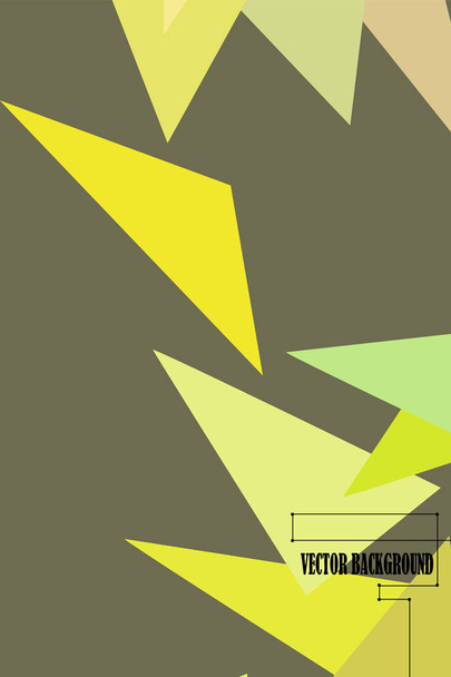 Abstract modern poligonal background for brochure and covers, made with geometrical shapes. - Vector, Image