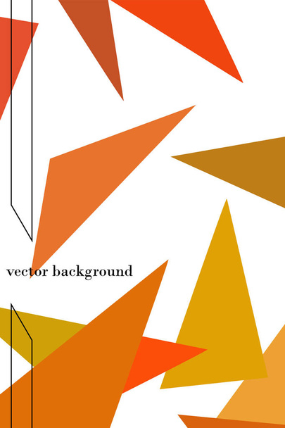 Abstract modern poligonal background for brochure and covers, made with geometrical shapes. - Vecteur, image