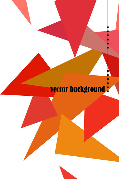 Abstract modern poligonal background for brochure and covers, made with geometrical shapes. - Vektor, kép