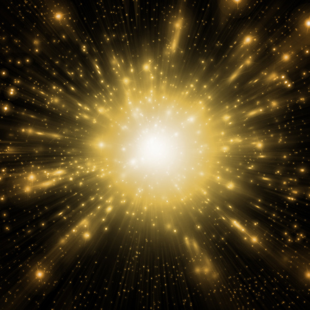 Kulta abstrakti räjähdys
 - Valokuva, kuva