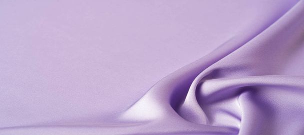 textura de fundo, padrão. Tecido de seda lilás. É um suave
, - Foto, Imagem