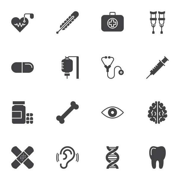 Set di icone vettoriali per apparecchiature mediche
 - Vettoriali, immagini