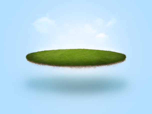 πλωτή γκολφ πράσινο - Φωτογραφία, εικόνα