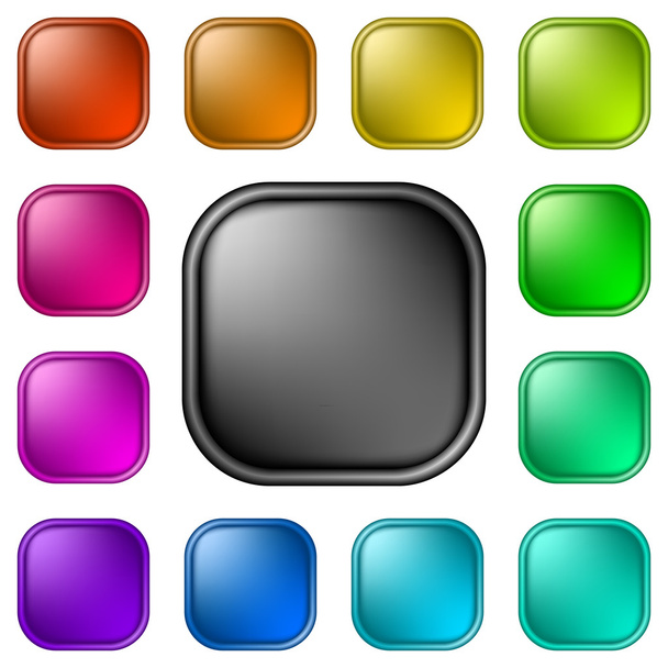 Buttons set - Vector, Image