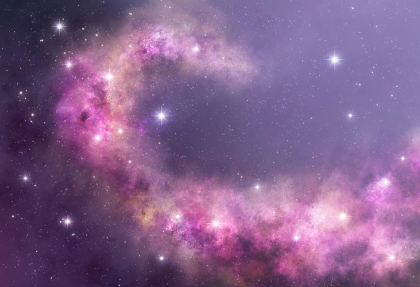 Purple Nebula - Photo, Image
