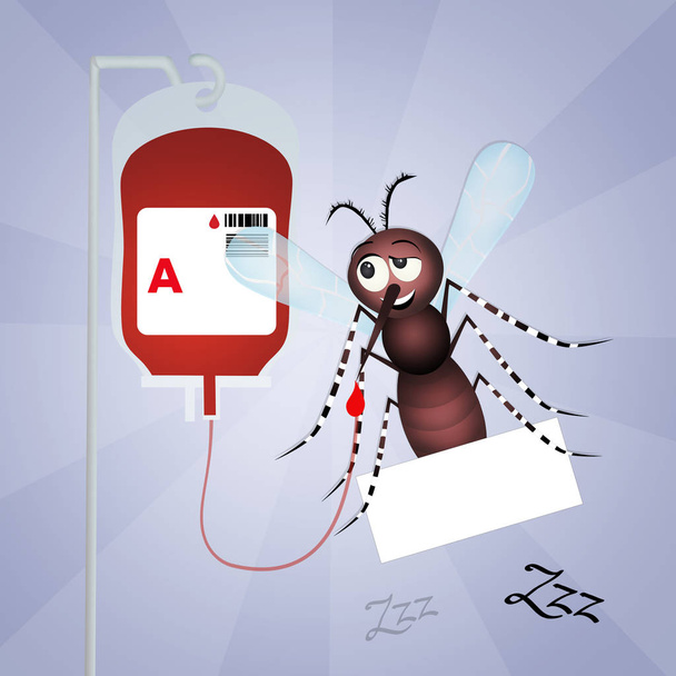 mosquito donate blood - Foto, Imagem