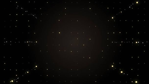 Cielo nocturno abstracto con fondo de estrellas
. - Foto, Imagen