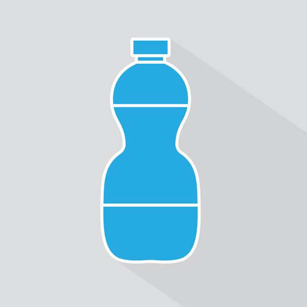 bouteille avec icône de l'eau illustration vectorielle
 - Vecteur, image