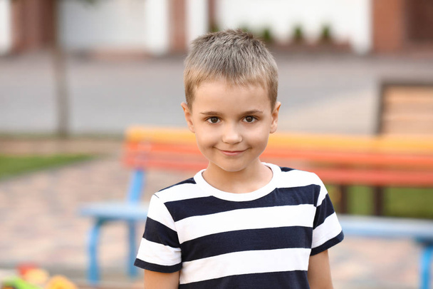 Cute little boy on playground - Photo, image