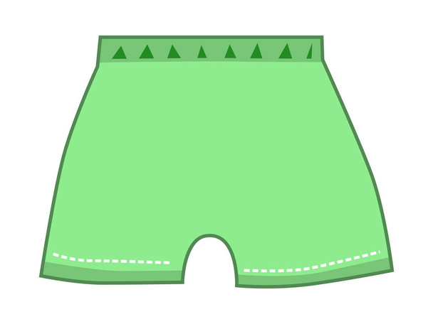 Vector, colored illustration of mens briefs. Topics of clothes,  - Vector, Image