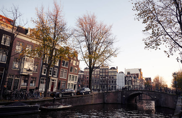 Amsterdam en el fal
 - Foto, Imagen