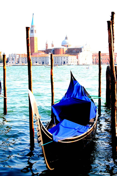 Венеції відкривається вид. Gran Canal. Базиліка. - Фото, зображення