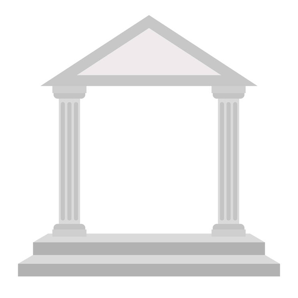Изолированная иконка архитектуры
 - Вектор,изображение