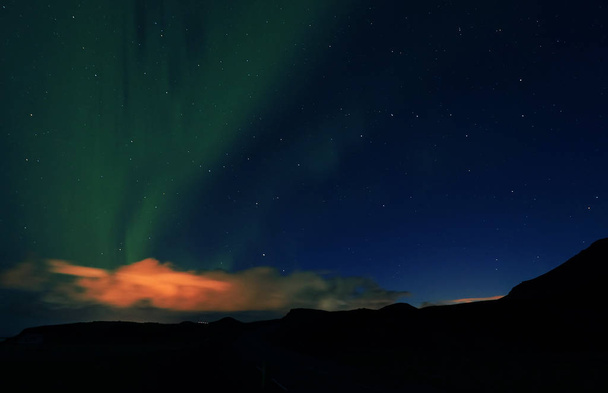 Polarlichter in Island, Europa - Foto, Bild