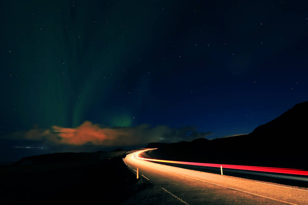 Polarlichter in Island, Europa - Foto, Bild