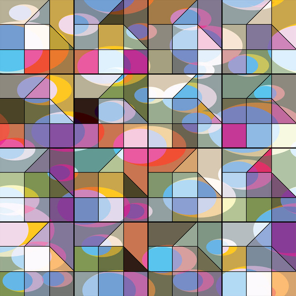 Vector abstracte geometrische vormen - Vector, afbeelding