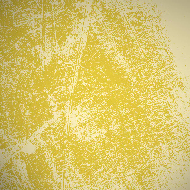 Distress Yellow Background - Вектор,изображение