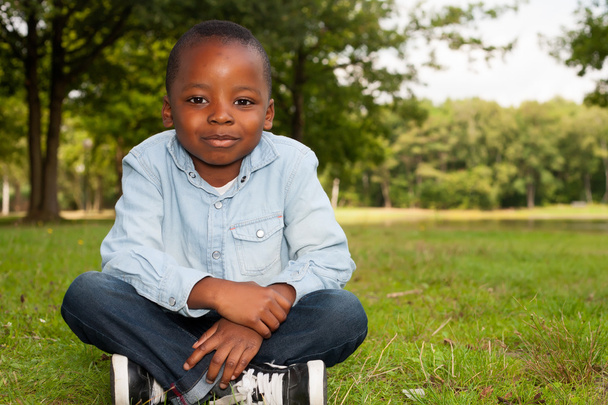 niño africanoAfrikaanse jongen - Foto, afbeelding