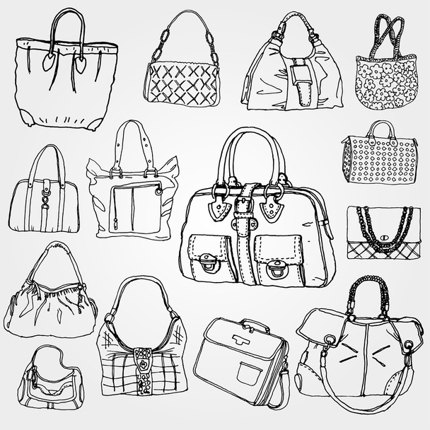 Women's Bags - Vetor, Imagem