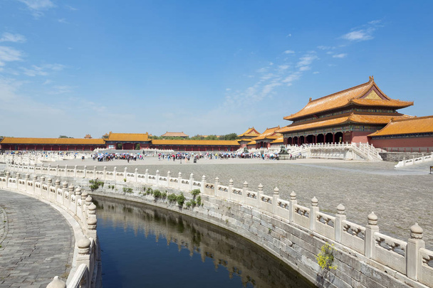 北京の紫禁城の美しい景色 - 写真・画像