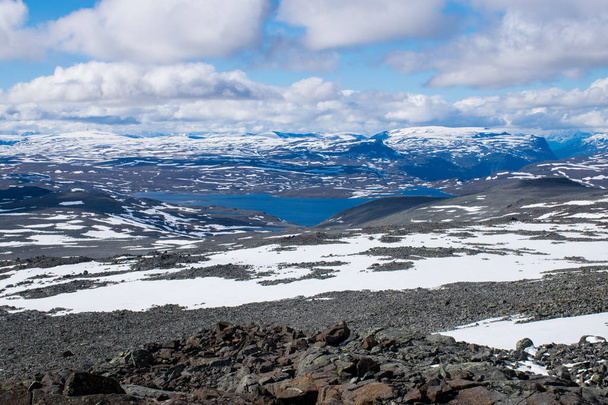 scenic view of Halti area, Finnmark, Norway - Fotó, kép