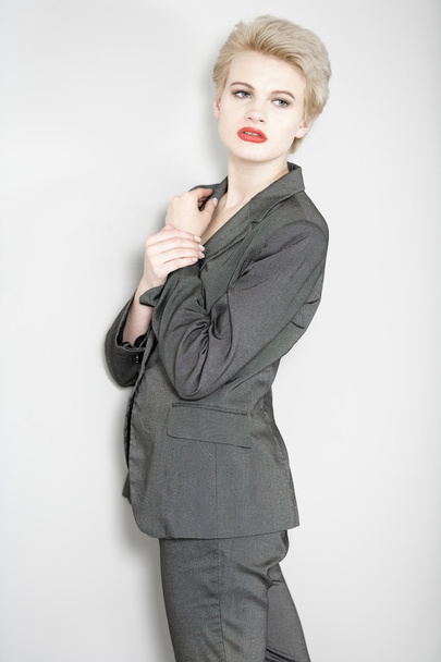 Woman in business suit - Photo, Image