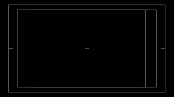 Tytuły i zabezpieczone punkty orientacyjne siatka pokazująca intro Video/4K animacja tytułów siatka do ekranu wideo z liniami, kolumnami i komórkami tabeli ujawniając efekt - Materiał filmowy, wideo
