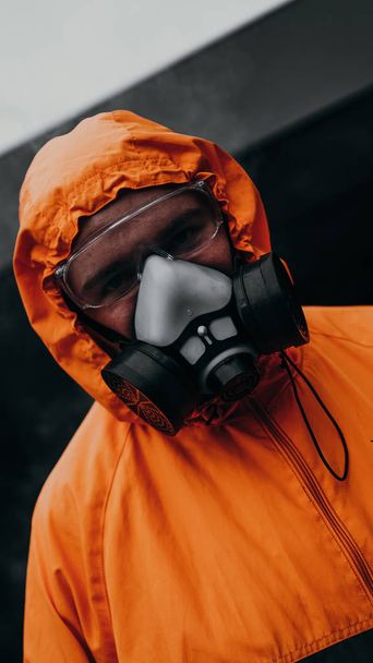 Protection respirator half mask for toxic gas - Foto, afbeelding