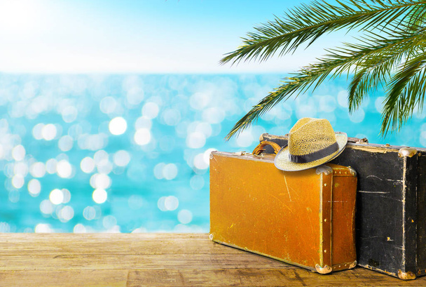 Viaggio concetto di vacanza. Sfondo estivo. Copia spazio
 - Foto, immagini
