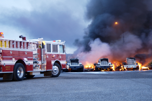 Пожар грузовика 3
 - Фото, изображение