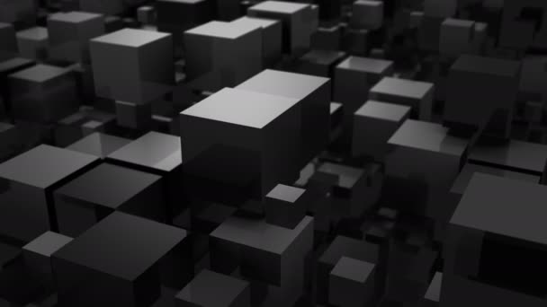 Achtergrond van vakken. Abstract, achtergrond, 2 in 1, lus, gemaakt in 4k, 3d animatie - Video