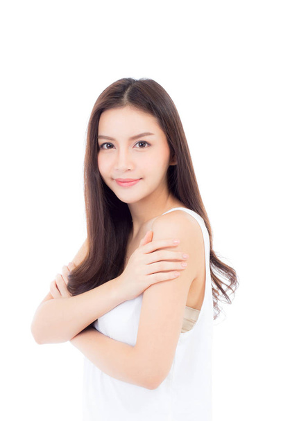 Retrato de bela mulher asiática maquiagem de cosméticos, beleza de
  - Foto, Imagem