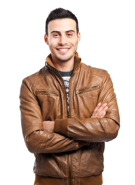 Portrait of a smiling young man - Foto, Imagen