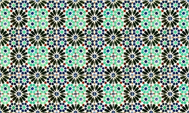 Szwu Portugalia lub Hiszpania azulejo dachówka tło. Wysoka rozdzielczość. - Zdjęcie, obraz