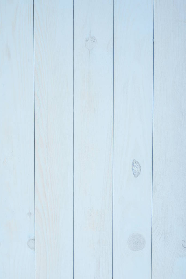 Pine boards painted blue, texture - Foto, Bild