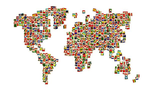 vlajka celého světa - Fotografie, Obrázek