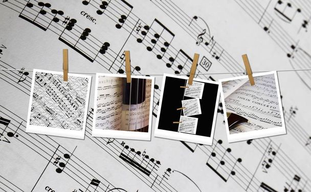 music score
 - Фото, изображение