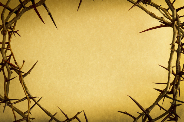 Crown Of Thorns Represents Jesus Crucifixion on Good Friday - Photo, Image