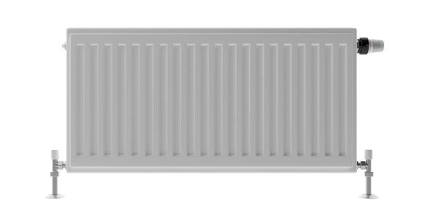 Radiator isolated cutout, white background. 3d illustration - Photo, Image