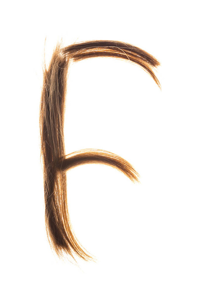 Cartas hechas de pelo de mujer
 - Foto, imagen