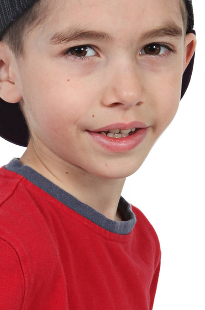 Photo of adorable young boy with hat - Photo, Image