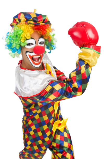 klaun s Boxerské rukavice - Fotografie, Obrázek