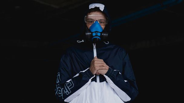 Protection respirator half mask for toxic gas - Fotoğraf, Görsel