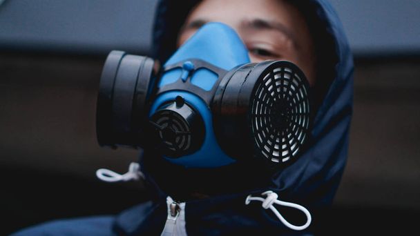 Protection respirator half mask for toxic gas - Foto, Imagem